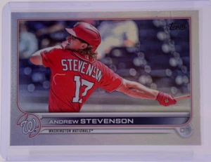 2022 Topps Andrew Stevenson Silver Foil #US173 Washington Nationals - Picture 1 of 2