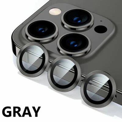 For iPhone 17 16 15 14 13 12 Pro Max Camera Lens Screen Protector Tempered Glass - Image 1 of 4