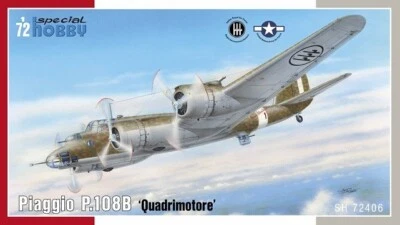 SPECIAL HOBBY SH72406 SCALA 1/72 PIAGGIO P108B - Immagine 1 di 3