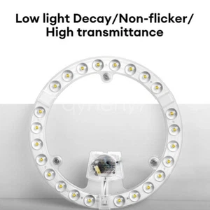 12-36W Round Circle Tube Replacement LED Module Ceiling Lamp Source Light Panel - Picture 1 of 15