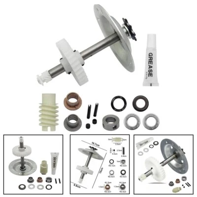 Sistema de apertura de puerta de garaje Kit de engranajes de puerta de garaje Kit de engranajes de 1/3-1/2 HP Nuevo Foto 1 de 4