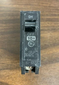 TQB1110 GE 10 Amp 120V Single Pole Bolt On Circuit Breaker New - Picture 1 of 5
