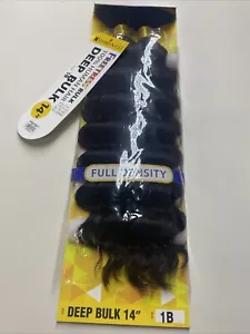 FREETRESS 100% CABELLO HUMANO_A GRANEL PROFUNDO 14"_#1B - Imagen 1 de 5