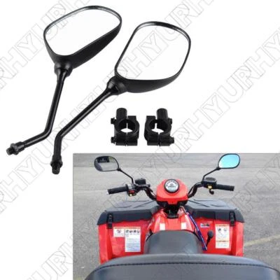 Espejos retrovisores laterales universales para ATV para Can-Am DS250 Outlander 500 570 650 800 Foto 1 de 4