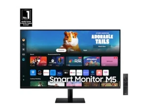 32" Samsung Smart Monitor M5 (M50D) FHD with Streaming TV and Speakers - Picture 1 of 8
