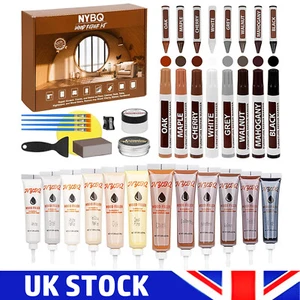 41PCS Furniture Scratches Repair Marker Kit Touch Up Pen Restore Wood Flooring - Picture 1 of 6