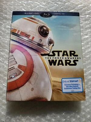 Star Wars The Force Awakens Walmart BB-8 Cover (Not Steelbook)*Brand New Sealed* - Image 1 of 4
