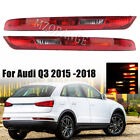 2pcs Rear Bumper Lights For Audi Q3 2015 2016 2017 2018 Lower Tail Stop Lamp New