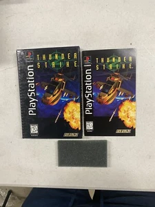 ⚡️Thunder Strike 2 Long Box And Manual Sony PlayStation 1 PS1 No Game!⚡️ - Picture 1 of 11