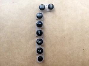 Original Rear Back Menu Button Key Replacement for NIKON D500 SRL Camera Repair - Picture 1 of 2