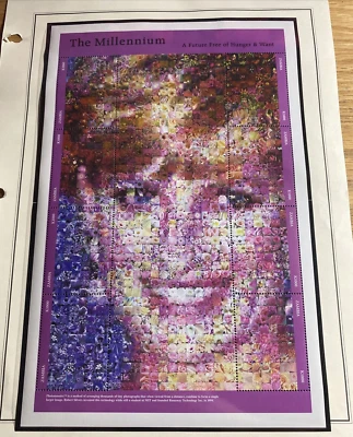 Estampillas de Zambia SC#1855 hoja de recuerdo de 1999, princesa Diana MNH  Foto 1 de 4