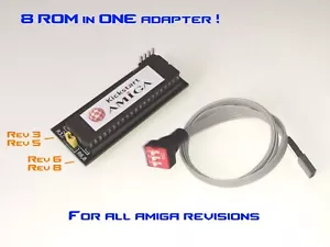 Amiga 500 , kickstart switcher adapter + 8 kickstarts in one ! - Picture 1 of 7