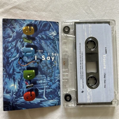 ERASURE-I SAY I SAY I SAY, Mute UK EX Cassette SYNTH POP/INDIE. - Image 1 of 4