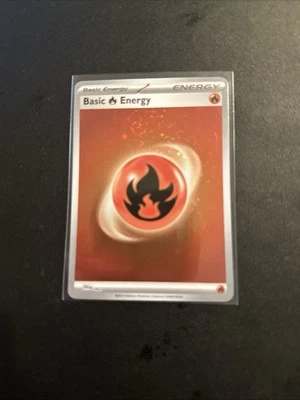 Basic Fire Energy (Cosmos Holo) 002 Sv01: Scarlet & Violet Base Set Holo Pokémon - Image 1 of 2
