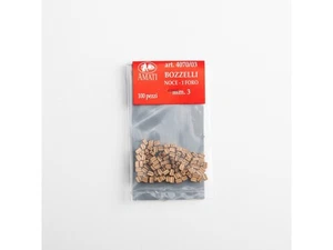 Amati - Nussbaum Klötze 3mm (100 Stk.) 407003 - Bild 1 von 2