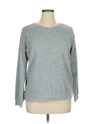 Sudadera gris XL St. John's Bay para mujer Foto 1 de 4