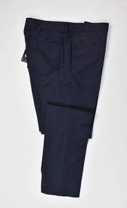 The Mens Store 5-Pocket Wool Flannel Navy Pants 40 New $178 - Picture 1 of 5