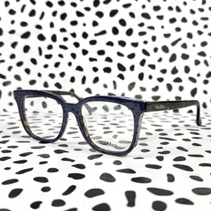 Max Mara MM5095 NEW Blue/Dark Havana Women's Eyewear Frame 51/16/140 Glasses - Bild 1 von 9