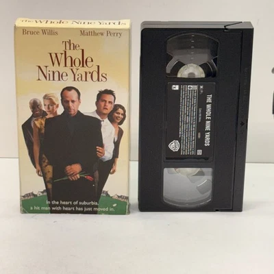 The Whole Nine Yards VHS 2000 Comedy Crime Bruce Willis Matthew Perry WB - Image 1 of 2