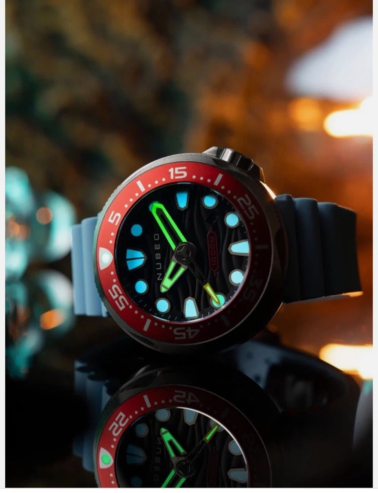 Reloj Hombre Nubeo NB-6102-01 Ventana Automático Limitado 50mm 100ATM Foto 1 de 4