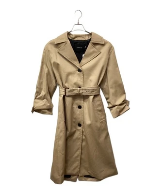 Gabardina de gran tamaño COACH modelo CS607 algodón Lyocell hecha en Alemania talla M Foto 1 de 4