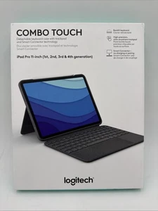 Logitech Combo Touch Keyboard Funda para iPad Pro 11" 1ª 2ª 3ª Generación 920-010095 - Imagen 1 de 6