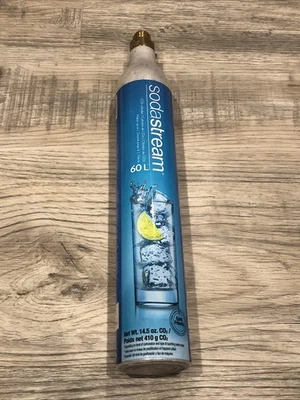 Cilindro carbonatante SodaStream 60L CO2 - Más de la mitad completo usado ex 2022 Foto 1 de 2