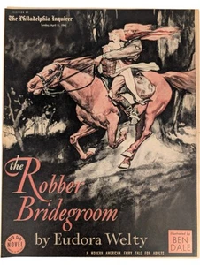 Eudora Welty "Robber Bridergroom" Gold Seal Roman Philadelphia Inquirer 1943 - Bild 1 von 4