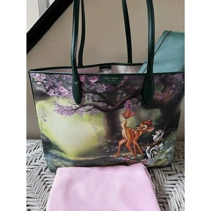 Disney x Kate Spade Bambi Thumper Sutton Beuteltasche Tasche Handtasche Neu mit Etikett - Bild 1 von 3