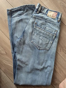 DIESEL CARDIEL Vintage Light Blue Jeans W34 L32 G24 - Picture 1 of 5