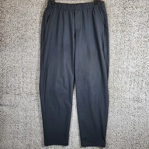 Lululemon Mens ABC Pull On Jogger Pants Size L Drawstring Warpstreme Black - Picture 1 of 11