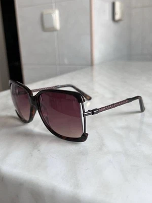 GAFAS DE SOL AUTÉNTICAS BOTTEGA VENETA BV 132/S 3V4/02 HABANA/MARRÓN DEGRADADO 59-16 Foto 1 de 4