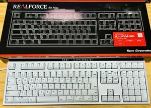 Realforce For Mac R2-Jpvm-Wh Mechanical Keyboard Electrostatic Capacitive - Picture 1 of 6