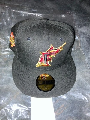 Кепка на резинке New Era MLB Florida Marlins размер 7 3/8 - Изображение 1 из 4
