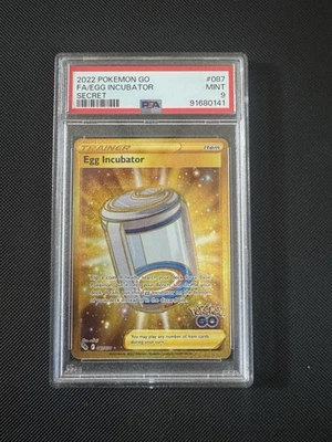 Egg Incubator (Secret) 087/078 Pokémon Go Holo PSA 9 - Image 1 of 2