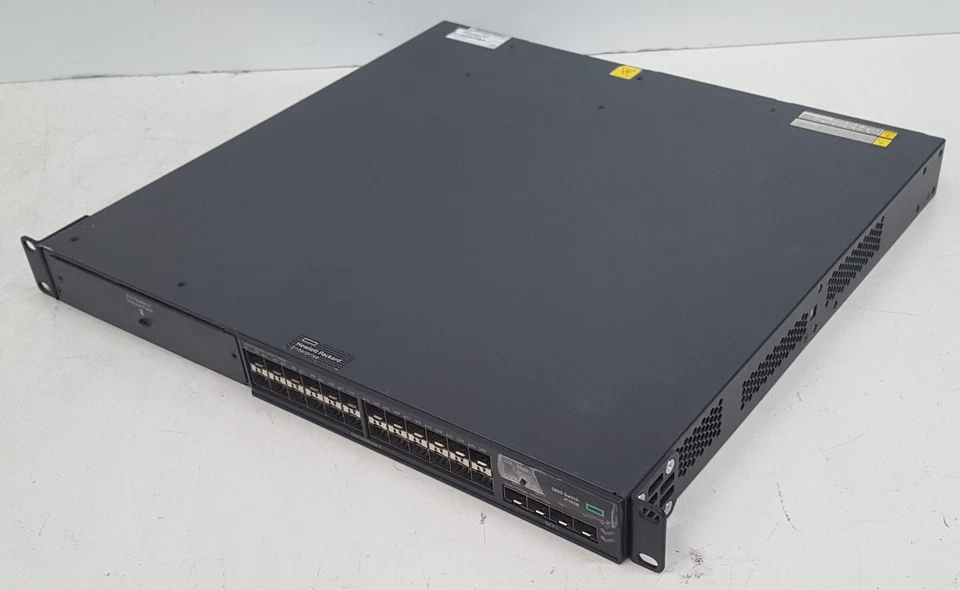 HPE FlexFabric 5800-24G-SFP A5800 Series /w 4 x SFP+ Network Switch JC103B - Image 1 of 1