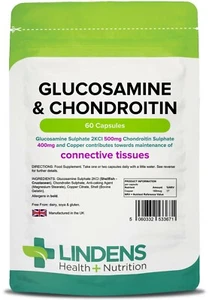 **Lindens Glucosamine and Chondroitin 500/400 capsules (60) JOINTS Health