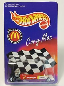 Hot Wheels McDonalds Race Team Cory Mac Dragster NOS 1992 NHRA TOP RAIL