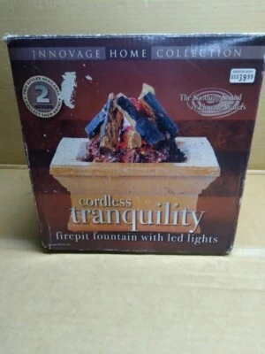 Fuente Firepit con Luces LED Inalámbrica Tranquilidad Innovación Hogar... Foto 1 de 4