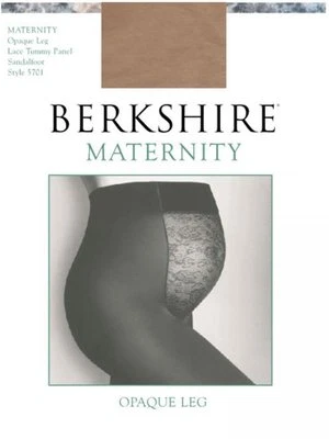 Berkshire Maternity Light Support Sandalfoot Nude Pantyhose Size A - Image 1 of 2