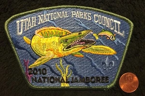 Consejo de Parques Nacionales de UTAH 508 OA 2010 BSA CENTENARIO JAMBOREE DINOSAURIO JSP 6 - Imagen 1 de 2