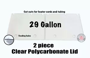 29 Gallon Clear Polycarbonate Aquarium Lid - Picture 1 of 1