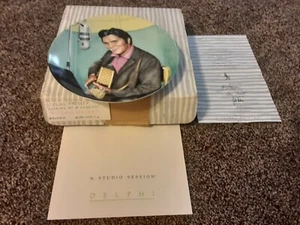 NEW. Elvis Presley Collectible Plate. A Studio Session. See Description - Picture 1 of 5