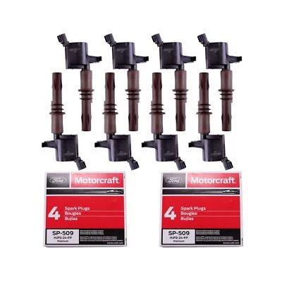 8set Ignition coil DG521 & OEM Spark Plug SP509 For Motorcra Ford F150 4.6L 5.4L - Image 1 of 4