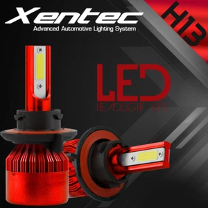 XENTEC LED Headlight Conversion kit H13 9008 6000K for Nissan NV200 2013-2016 - Picture 1 of 12