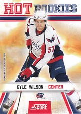 10/11 SCORE HOT ROOKIE RC #516 KYLE WILSON BLUE JACKETS *3462