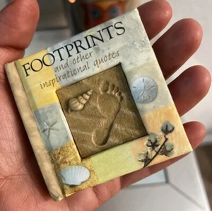 Footprints and other inspirational quotes by History and Heraldry Book 2.5” Mini - Picture 1 of 4