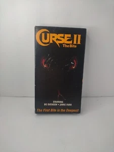 Curse II 2: The Bite (Horror VHS) OOP RARE COVER OG TRANS WORLD - Picture 1 of 4