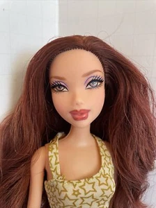 Barbie My Scene Club Disco Chelsea Doll Gold Star Top Belted Skirt - Picture 1 of 16