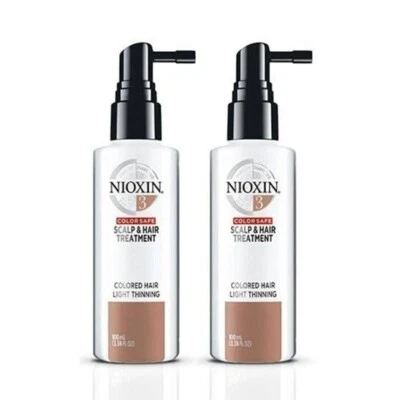 Tratamiento sin enjuague para cuero cabelludo y cabello Nioxin System 3,38 oz cada uno / PAQUETE DE DOS Foto 1 de 3